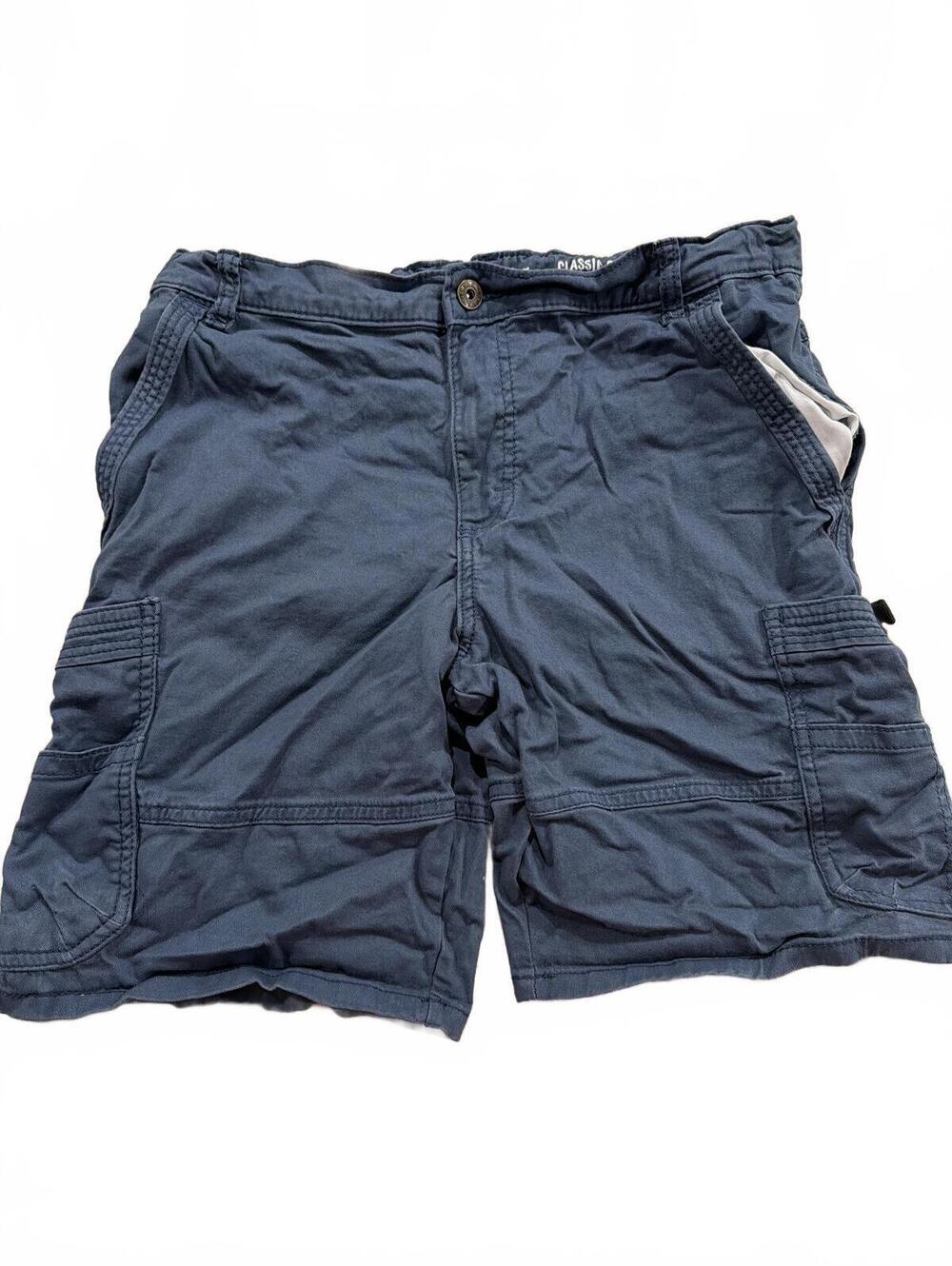 Wrangler Boys Size 16 Husky Classic Straight Cargo Shorts